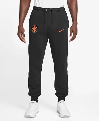 Nike Men's Black Netherlands National Team Club Jogger Pants