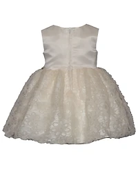 Bonnie Baby Girls' 3D Embroidery Party Dress