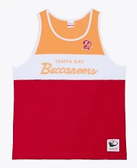 Mitchell & Ness Men's Red/Orange Tampa Bay Buccaneers Head Coach Tank Top