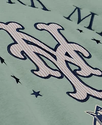 Mitchell & Ness Men's Green New York Mets Yacht Rock Fleece Sweatshirt
