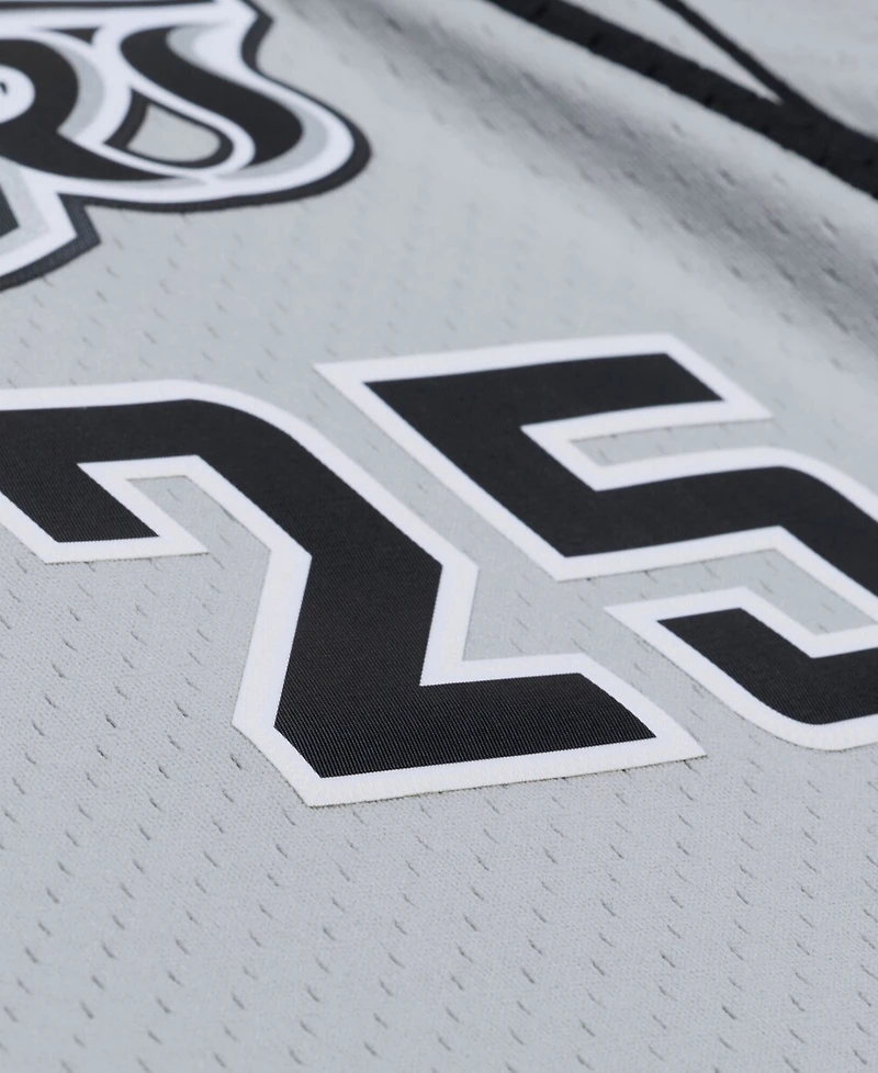 Mitchell & Ness Men's and Women's Becky Hammon Silver San Antonio Stars Court Origins 2007 Swingman Jersey