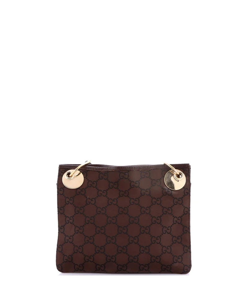 Pre-Owned Gucci Small Eclipse Messenger Bag Gg Canvas
