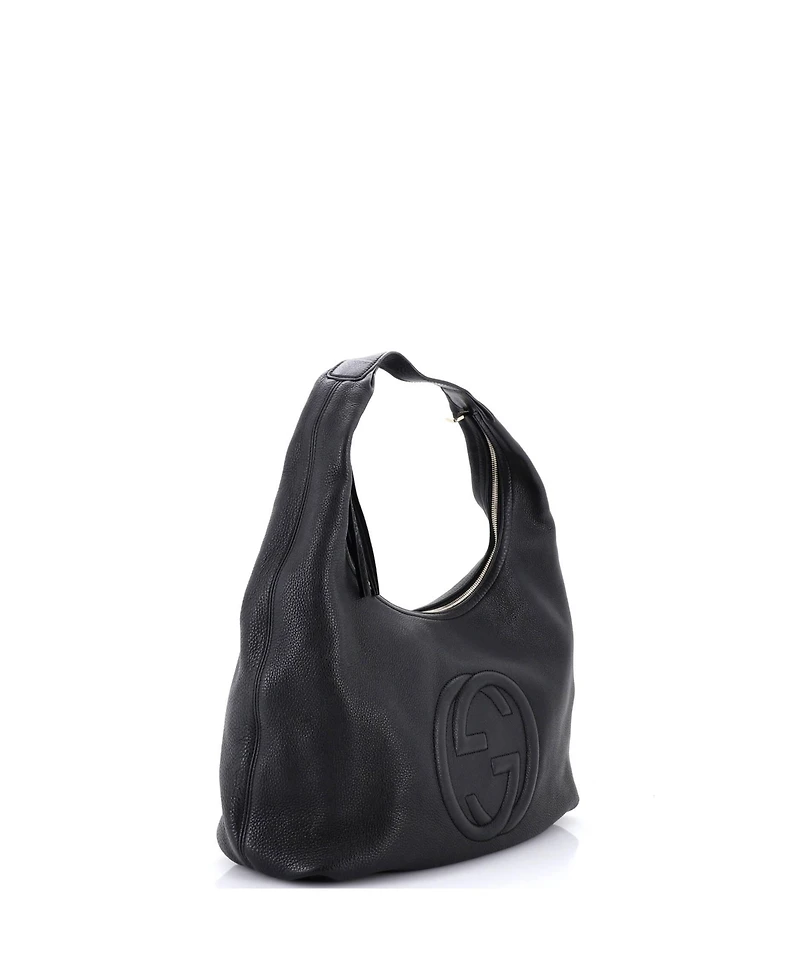 Pre-Owned Gucci Large Soho Hobo Leather