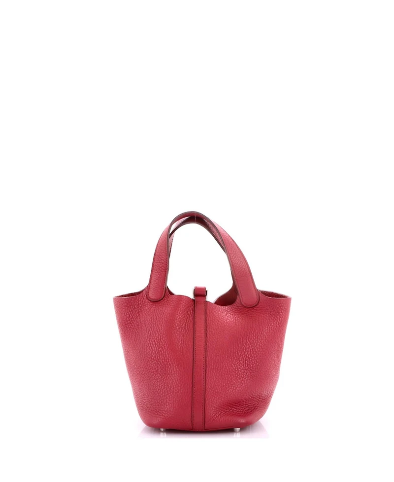 Pre-Owned HERMES Pm Picotin Bag Clemence