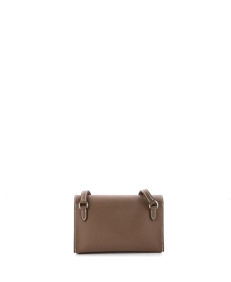 Pre-Owned HERMES Hermesnap Wallet Bag Epsom