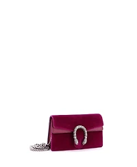 Pre-Owned Gucci Super Mini Dionysus Bag Velvet
