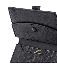 Pre-Owned HERMES Bearn Card Case Chevre Mysore