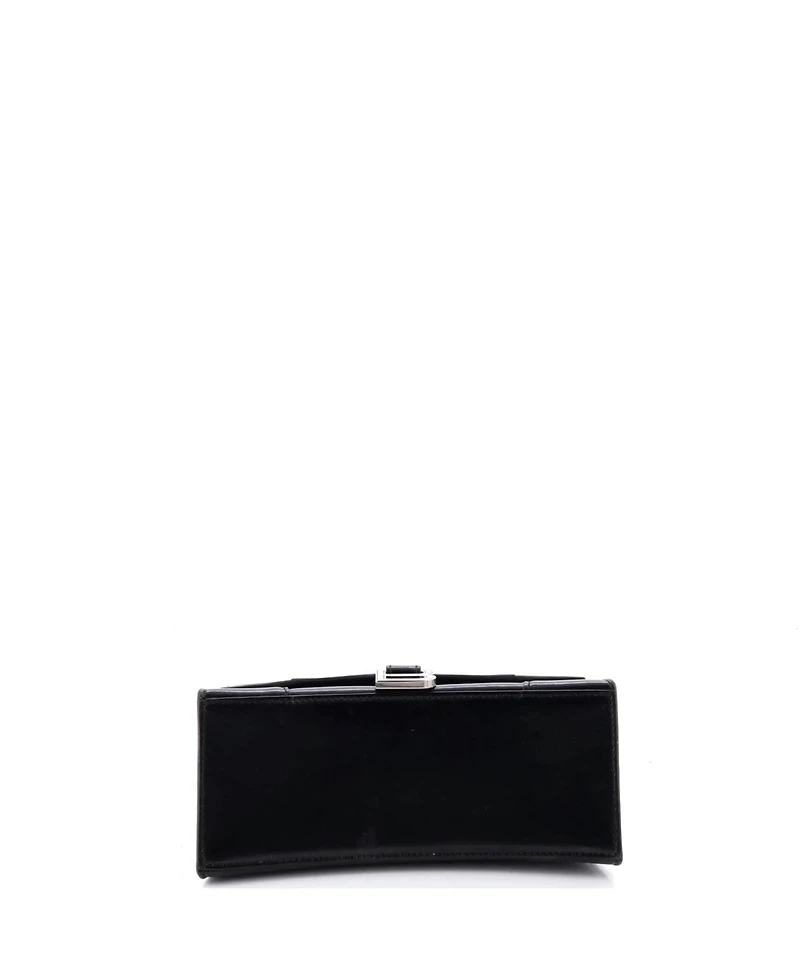 Pre-Owned Balenciaga Small Graffiti Hourglass Top Handle Bag Leather