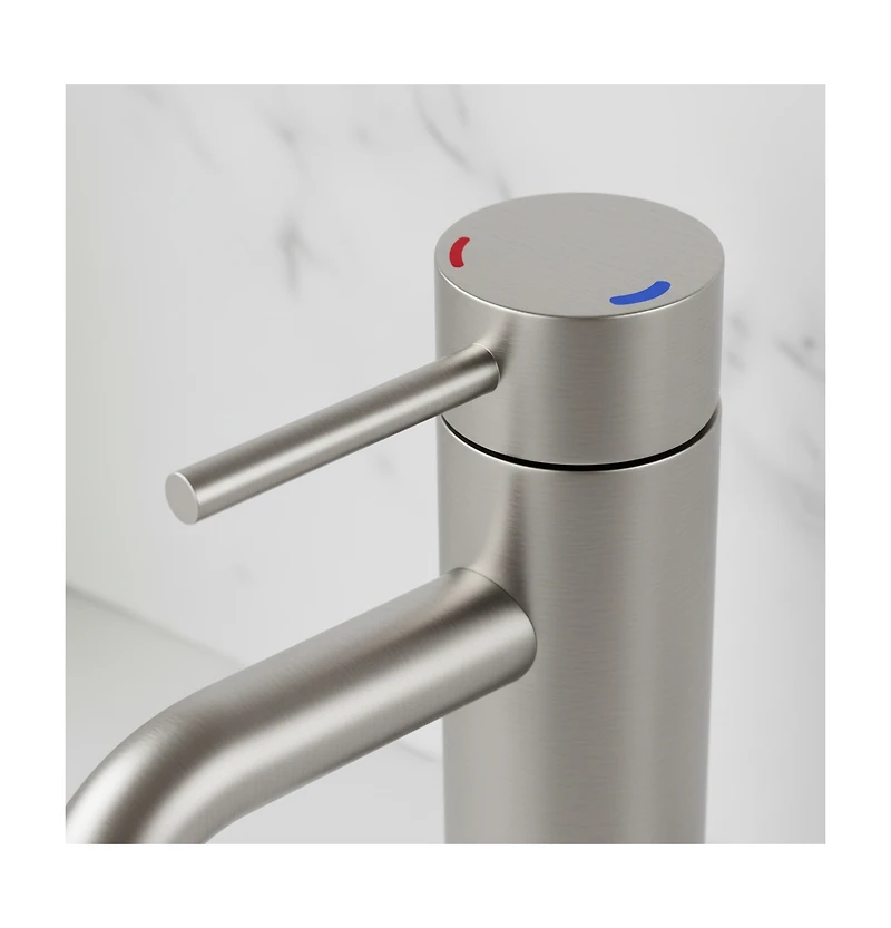 Phying Single Handle Bathroom Faucet Lavatory Faucet Stainless Steel Single Hole-T10