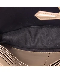 Pre-Owned Fendi Logo Wallet on Chain Embossed Leather