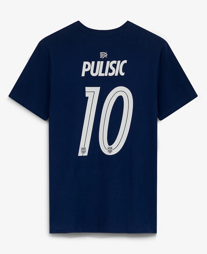 Nike Men's Christian Pulisic Navy Usmnt Away Name Number T-Shirt