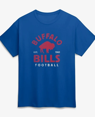 Logo Athletic Men's Royal Buffalo Bills Vintage Arch T-Shirt
