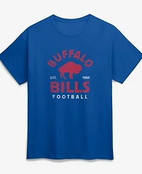 Logo Athletic Men's Royal Buffalo Bills Vintage Arch T-Shirt
