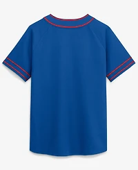 Fanatics Women's Royal Texas Rangers Diva Race Ahead Raglan V-Neck T-Shirt