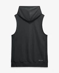 Nike Men's Black Pittsburgh Pirates Authentic Collection Standard Issue Dri-fit Sleeveless Hoodie