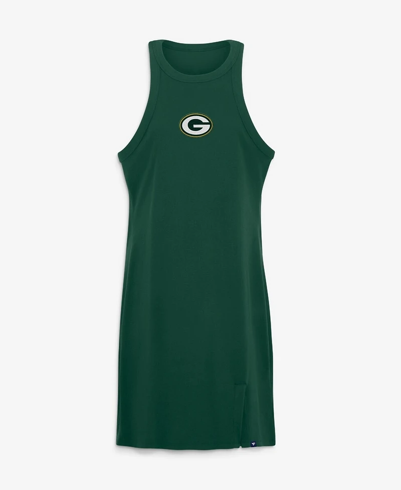 Fanatics Women's Green Bay Packers Push Beyond Tri-Blend Ribbed Sleeveless Dress