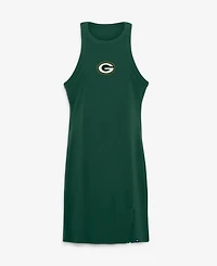 Fanatics Women's Green Bay Packers Push Beyond Tri-Blend Ribbed Sleeveless Dress