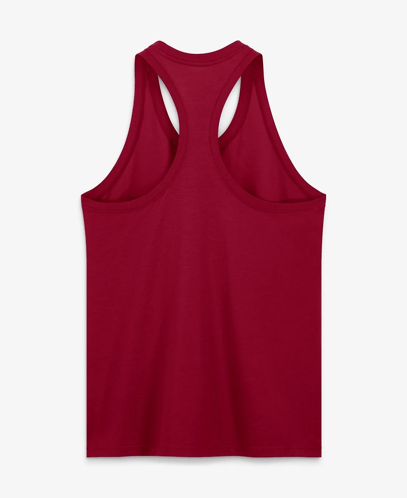 Nike Women's Burgundy Washington Commanders Primetime Tri-Blend Dri-fit Tank Top