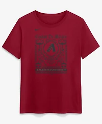 Nike Women's Red Arizona Diamondbacks Mlb World Tour: Mexico City Series 2026 T-Shirt