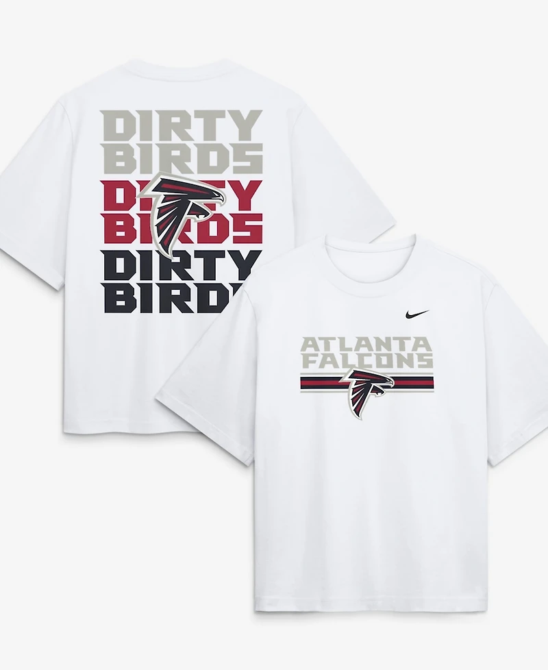 Nike Women's White Atlanta Falcons Redesign Boxy T-Shirt