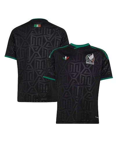 Adidas Big Boys and Girls Black Mexico National Team 2026 Third Replica Jersey