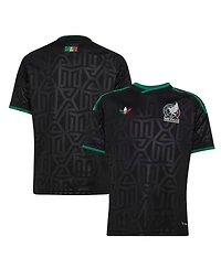Adidas Big Boys and Girls Black Mexico National Team 2026 Third Replica Jersey