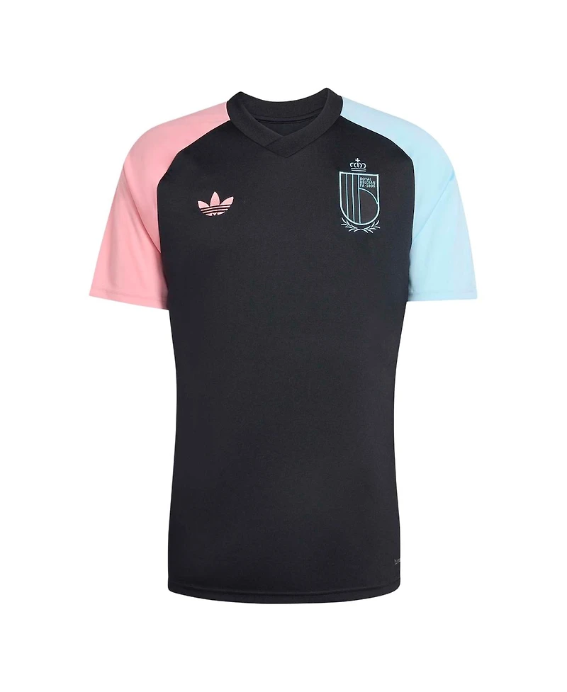 Adidas Men's Black Belgium National Team 2026 Pre-Match Top