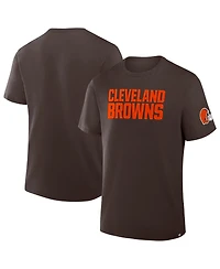 Fanatics Men's Brown Cleveland Browns Option Route Legacy T-Shirt