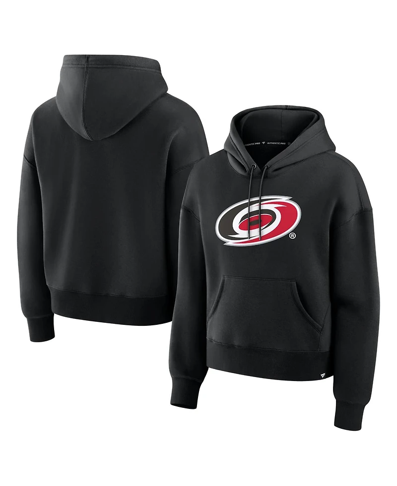 Fanatics Women's Black Carolina Hurricanes Essential Hoodie