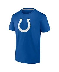 Logo Athletic Men's Royal Indianapolis Colts Primary T-Shirt
