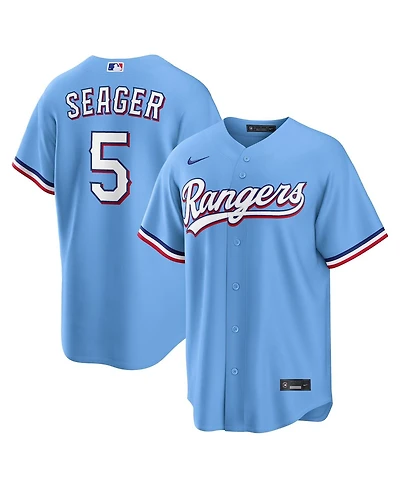 Nike Men's Corey Seager Light Blue Texas Rangers Alternate Replica Jersey