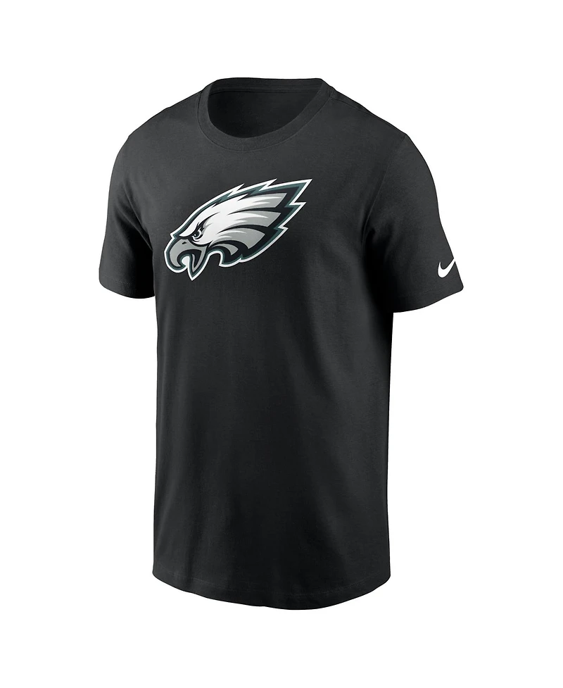Nike Men's Black Philadelphia Eagles Essential Logo T-Shirt