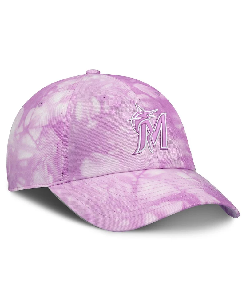 Nike Women's Light Pink Miami Marlins Mother's Day Club Adjustable Hat