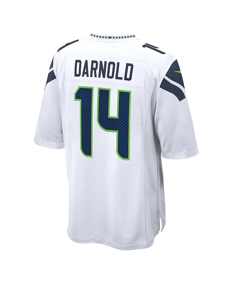 Nike Men's Sam Darnold White Seattle Seahawks Game Jersey