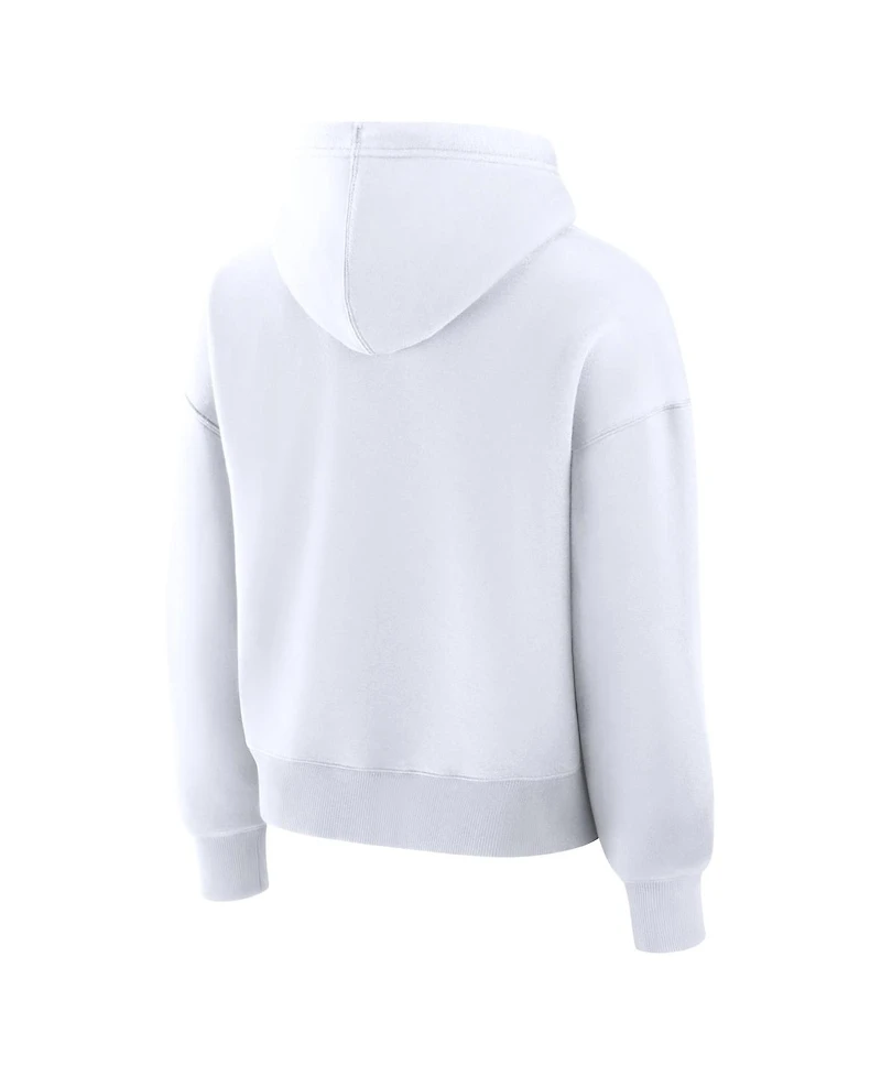 Fanatics Women's White San Diego Padres Lockup Legacy Fleece Hoodie