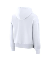 Fanatics Women's White San Diego Padres Lockup Legacy Fleece Hoodie