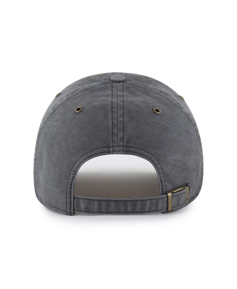 '47 Brand X Carhartt Men's Charcoal Detroit Red Wings Clean Up Adjustable Hat