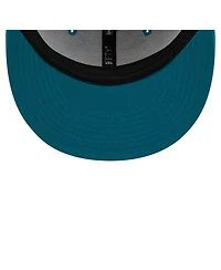 New Era Men's Teal Jacksonville Jaguars Core Team 9FIFTY Trucker Snapback Hat