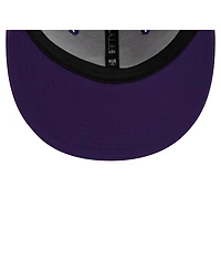 New Era Men's Purple Minnesota Vikings Core Team 9FIFTY Trucker Snapback Hat