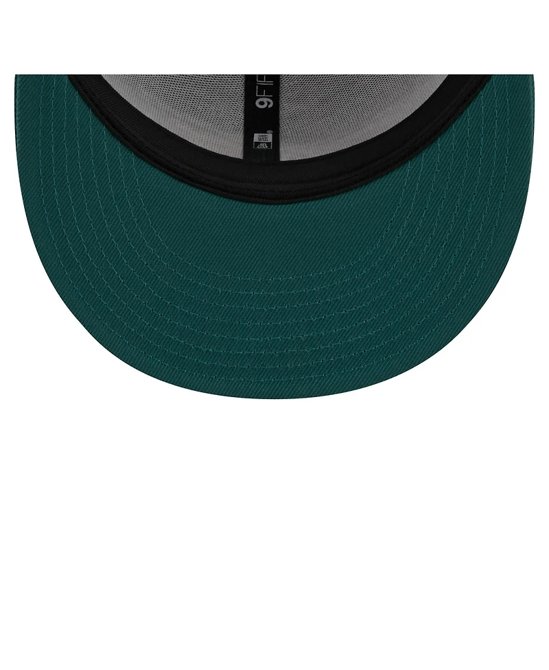 New Era Men's Midnight Green Philadelphia Eagles Core Team 9FIFTY Trucker Snapback Hat