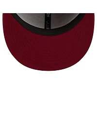 New Era Men's Burgundy Washington Commanders Core Team Script 9FIFTY Snapback Hat