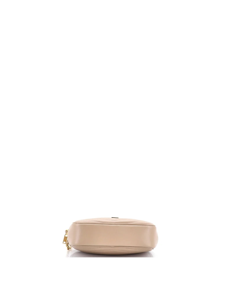 Pre-Owned Saint Laurent Mini Lou Camera Bag Matelasse Chevron Leather