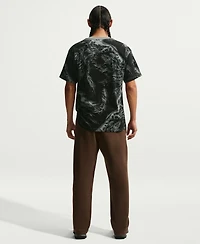 Nike Men's Gray England National Team Allover Print T-Shirt
