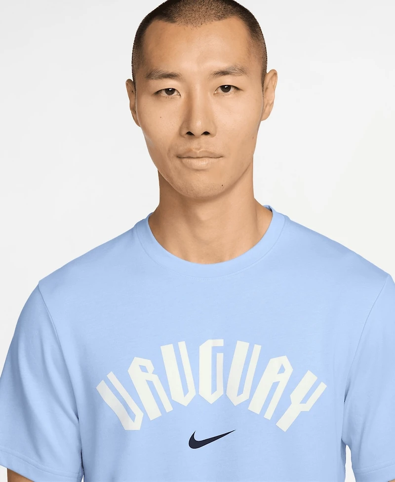 Nike Men's Light Blue Uruguay National Team 2026 Primary Statement Dri-fit T-Shirt
