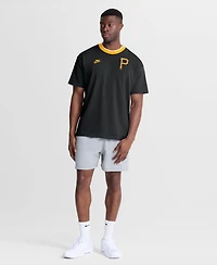 Nike Men's Black Pittsburgh Pirates Cooperstown Collection Ringer T-Shirt