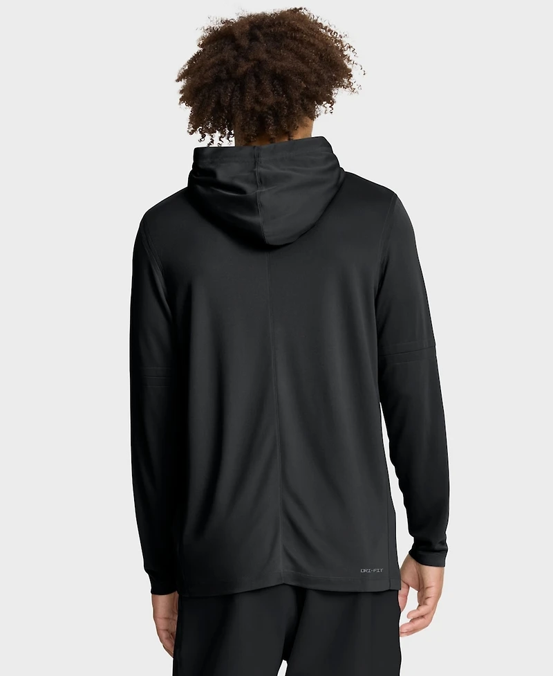 Nike Men's Black Pittsburgh Pirates Authentic Collection Dri-fit Long Sleeve Hooded T-Shirt
