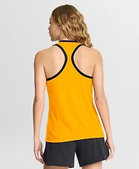 Nike Women's Gold Iowa Hawkeyes Uni Name Tri-Blend Dri-fit Tank Top