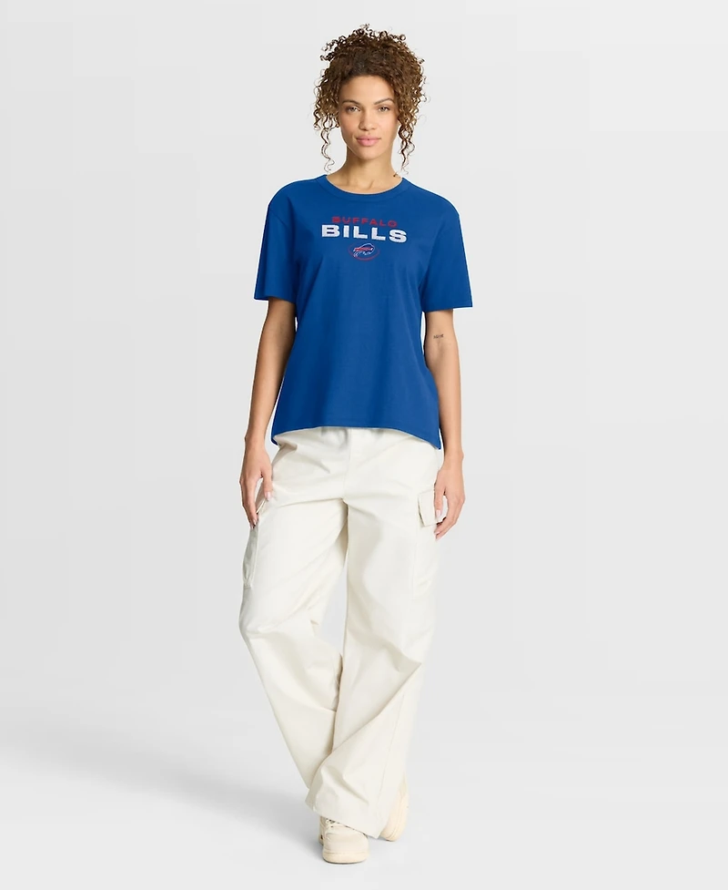 Fanatics Women's Royal Buffalo Bills Fade Legacy T-Shirt