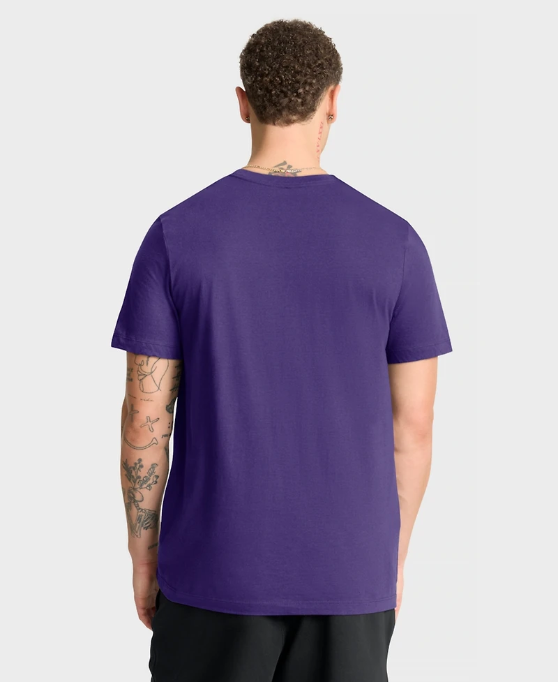 Nike Men's Purple Arizona Diamondbacks City Connect Large Logo T-Shirt