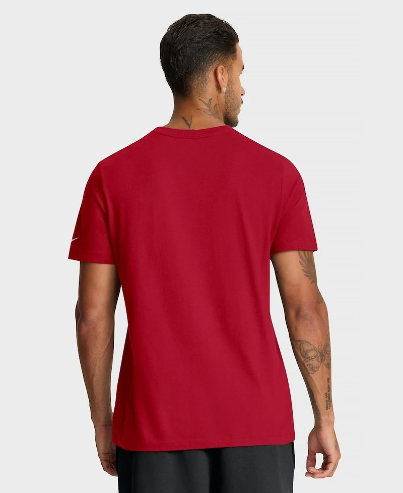Nike Men's Red Atlanta Falcons Essential Logo T-Shirt